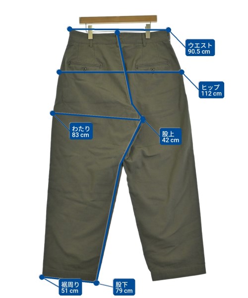 Engineered Garments（エンジニアドガーメンツ）カーゴパンツ カーキ サイズ:L メンズ/2200711246058