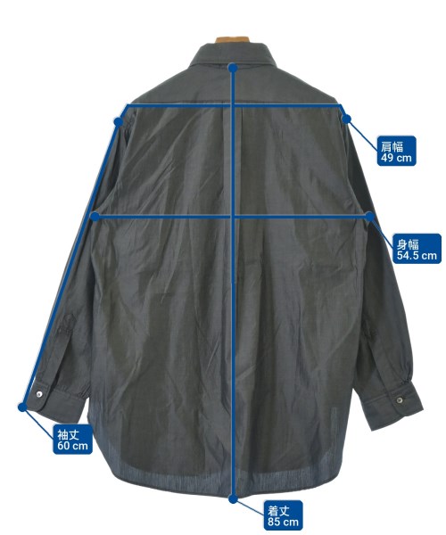 Engineered Garments（エンジニアドガーメンツ）カジュアルシャツ グレー サイズ:S メンズ/2200709251118