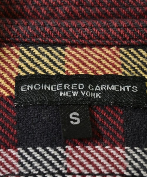 Engineered Garments（エンジニアドガーメンツ）カジュアルシャツ 赤 サイズ:S メンズ/2200706376036