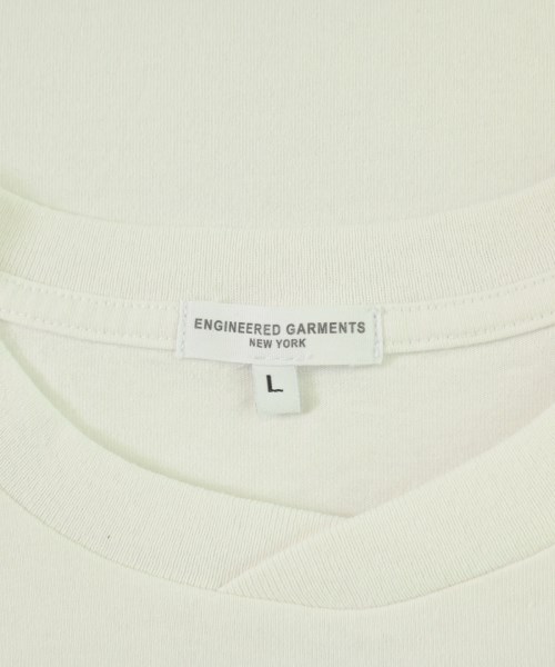 Engineered Garments（エンジニアドガーメンツ）Tシャツ・カットソー 白 サイズ:L メンズ/2200712337052