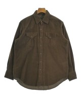 Engineered Garments（エンジニアドガーメンツ）カジュアルシャツ 茶 サイズ:S メンズ/2200712416054