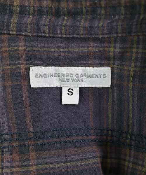 Engineered Garments（エンジニアドガーメンツ）カジュアルシャツ 紺 サイズ:S メンズ/2200712416061