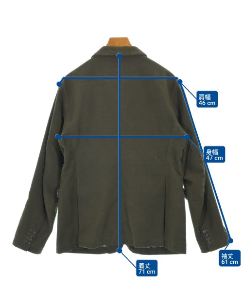 Engineered Garments（エンジニアドガーメンツ）テーラードジャケット カーキ サイズ:M メンズ/2200713232035