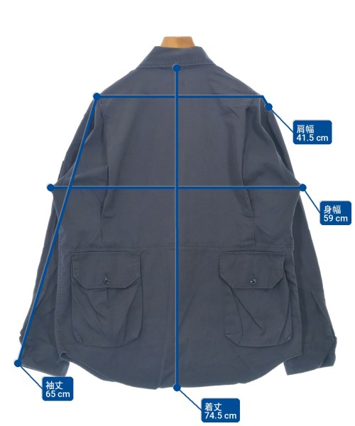 Engineered Garments（エンジニアドガーメンツ）カジュアルシャツ 紺 サイズ:S メンズ/2200710262028