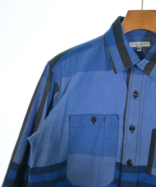 Engineered Garments（エンジニアドガーメンツ）カジュアルシャツ 青 サイズ:XXS メンズ/2200715694220
