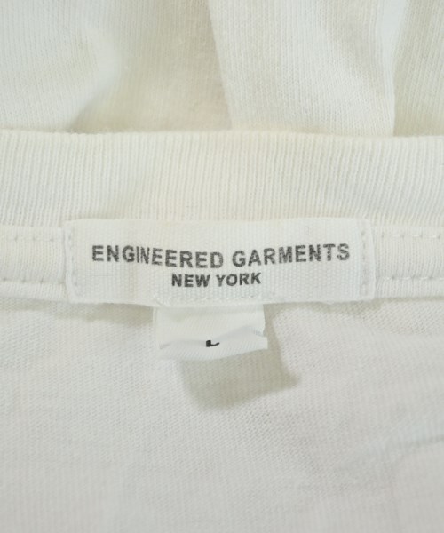 Engineered Garments（エンジニアドガーメンツ）Tシャツ・カットソー 白 サイズ:L メンズ/2200716899303