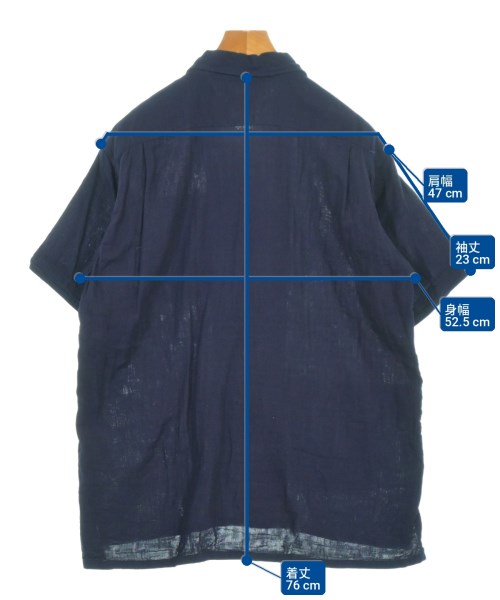 Engineered Garments（エンジニアドガーメンツ）カジュアルシャツ 紺 サイズ:S メンズ/2200718941062