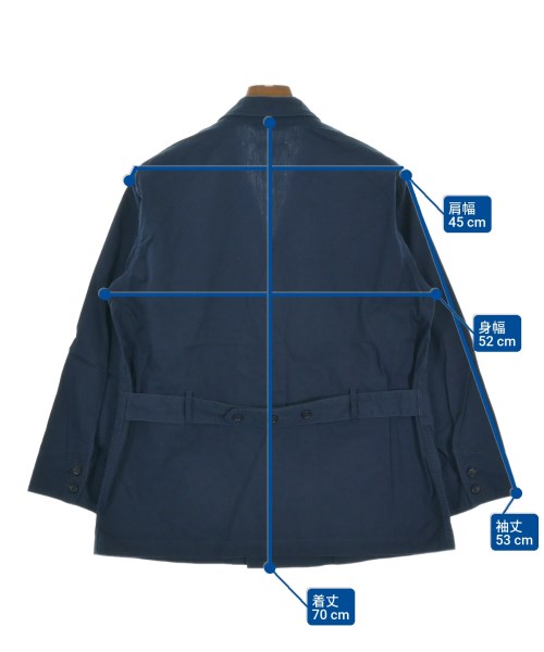 Engineered Garments（エンジニアドガーメンツ）カジュアルジャケット 紺 サイズ:XS メンズ/2200645040036