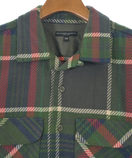 Engineered Garments（エンジニアドガーメンツ）カジュアルシャツ 緑 サイズ:XS メンズ/2200645973013