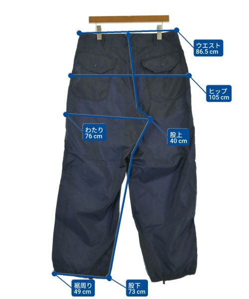 Engineered Garments（エンジニアドガーメンツ）カーゴパンツ 紺 サイズ:M メンズ/2200646518084