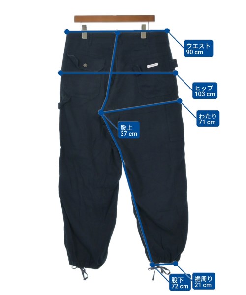 Engineered Garments（エンジニアドガーメンツ）カーゴパンツ 紺 サイズ:M メンズ/2200647162064