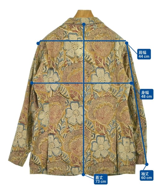 Engineered Garments（エンジニアドガーメンツ）カジュアルジャケット ベージュ サイズ:S メンズ/2200647744116