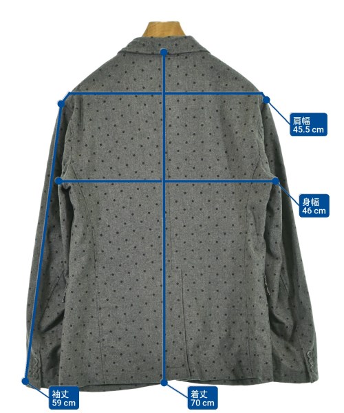 Engineered Garments（エンジニアドガーメンツ）カジュアルジャケット グレー サイズ:S メンズ/2200647744123