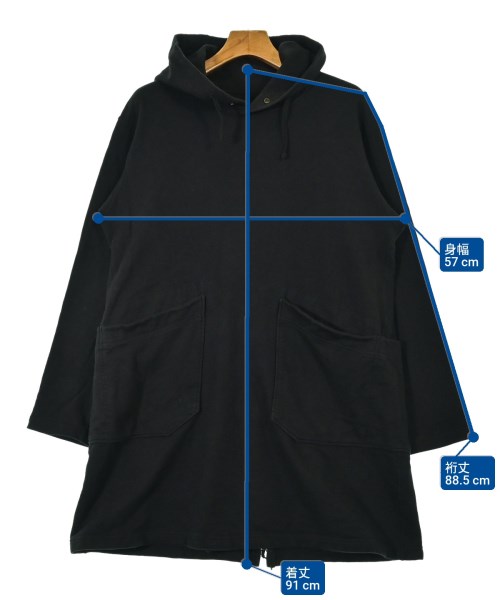 Engineered Garments（エンジニアドガーメンツ）パーカー 黒 サイズ:S メンズ/2200648198031