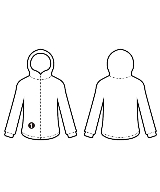 Engineered Garments（エンジニアドガーメンツ）パーカー 黒 サイズ:S メンズ/2200648198031