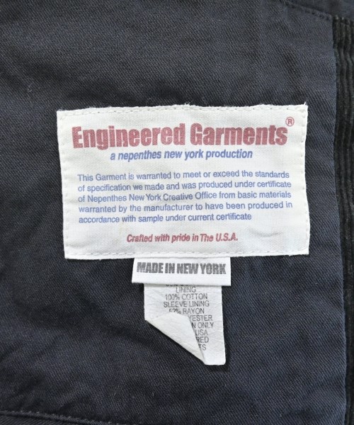 Engineered Garments（エンジニアドガーメンツ）カジュアルジャケット 黒 サイズ:XS メンズ/2200648865025