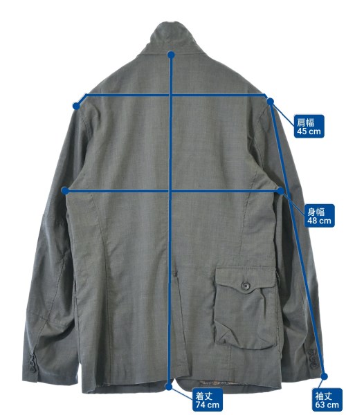 Engineered Garments（エンジニアドガーメンツ）カジュアルジャケット グレー サイズ:M メンズ/2200636883420