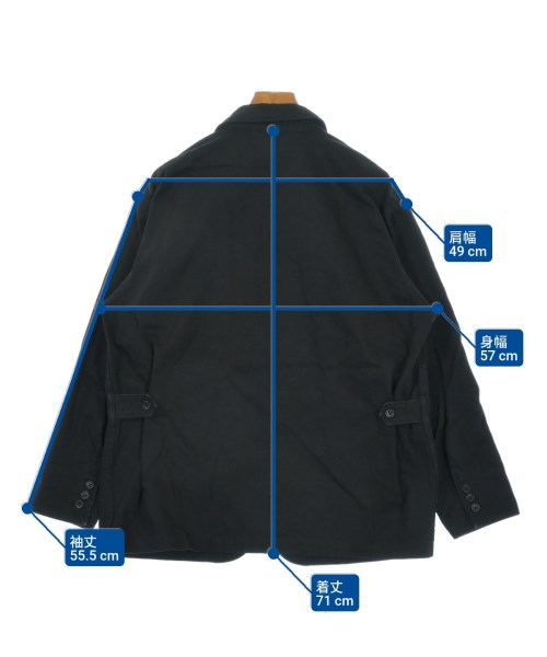 Engineered Garments（エンジニアドガーメンツ）カジュアルジャケット 黒 サイズ:S メンズ/2200649429011
