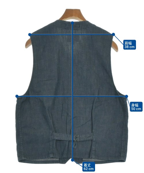 Engineered Garments（エンジニアドガーメンツ）カジュアルシャツ 紺 サイズ:M メンズ/2200651305037