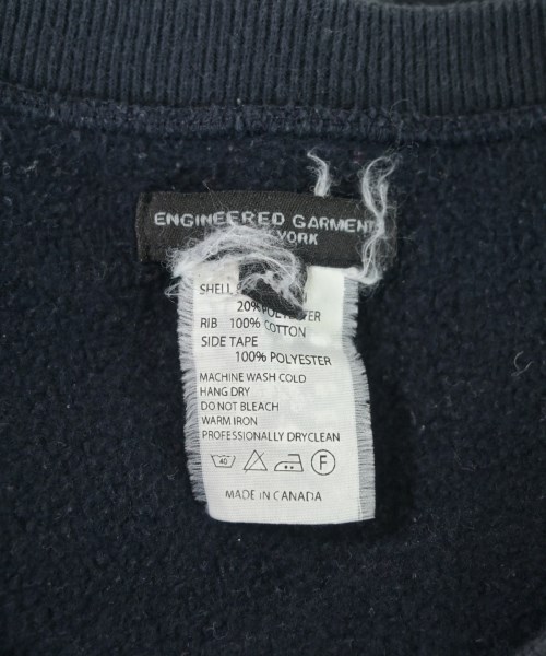 Engineered Garments（エンジニアドガーメンツ）スウェット 紺 サイズ:M メンズ/2200651305075