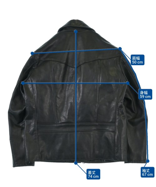 Engineered Garments（エンジニアドガーメンツ）ライダース 黒 サイズ:L メンズ/2200651404280