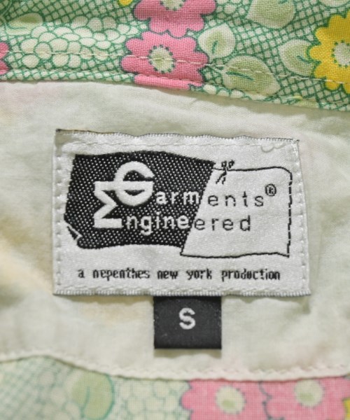 Engineered Garments（エンジニアドガーメンツ）カジュアルシャツ 緑 サイズ:S メンズ/2200645035278