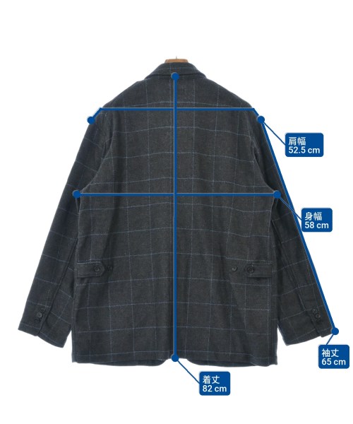 Engineered Garments（エンジニアドガーメンツ）カジュアルジャケット グレー サイズ:M メンズ/2200651171014