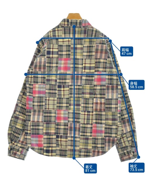 PALACE（パレス）カジュアルシャツ 黄 サイズ:XL メンズ/2200651171069