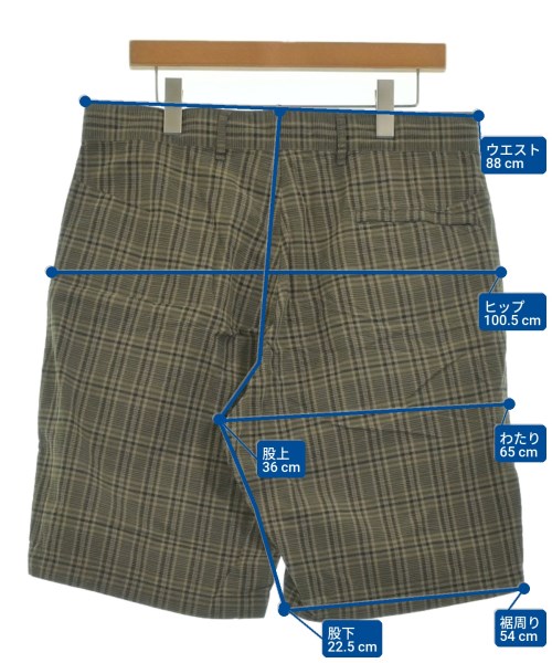 Engineered Garments（エンジニアドガーメンツ）ショートパンツ カーキ サイズ:M メンズ/2200651171113