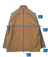 Engineered Garments（エンジニアドガーメンツ）カバーオール 茶 サイズ:XS メンズ/2200651456050