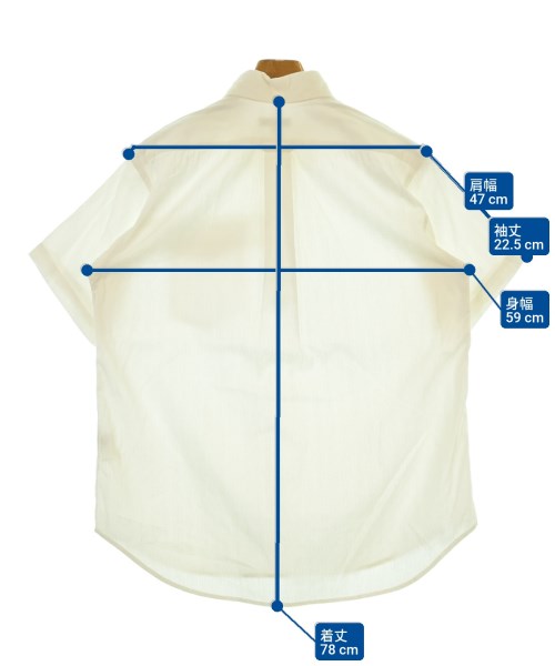 Engineered Garments（エンジニアドガーメンツ）カジュアルシャツ 白 サイズ:XS メンズ/2200651456289