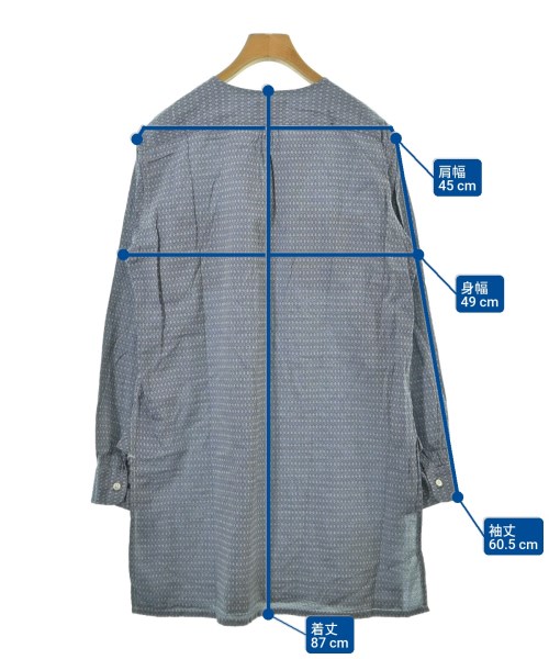 Engineered Garments（エンジニアドガーメンツ）カジュアルシャツ 青 サイズ:M メンズ/2200653550107