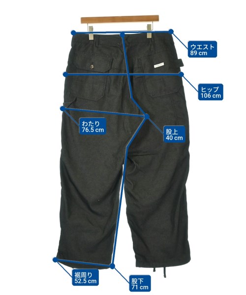 Engineered Garments（エンジニアドガーメンツ）デニムパンツ 黒 サイズ:M メンズ/2200702270048