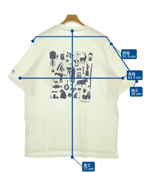 Engineered Garments（エンジニアドガーメンツ）Tシャツ・カットソー 白 サイズ:XL メンズ/2200702270109