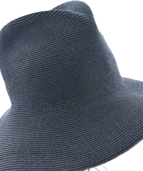 Engineered Garments（エンジニアドガーメンツ）ストローハット 紺 サイズ:L メンズ/2200704306011