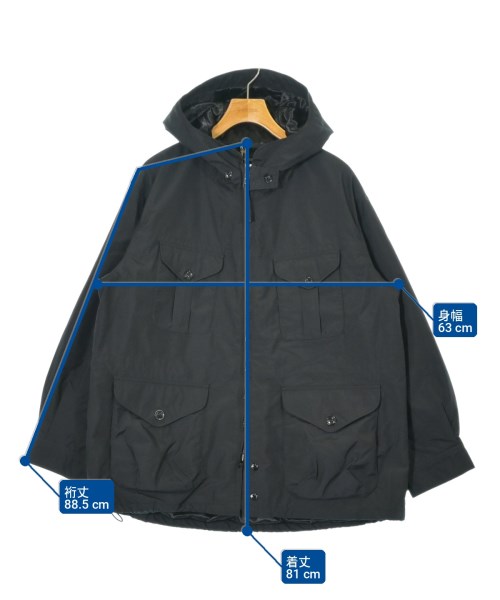 Engineered Garments（エンジニアドガーメンツ）ダウンジャケット/ダウンベスト 黒 サイズ:M メンズ/2200704932012