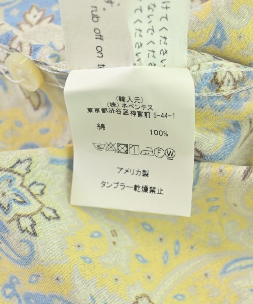 Engineered Garments（エンジニアドガーメンツ）カジュアルシャツ 黄 サイズ:M メンズ/2200705007078