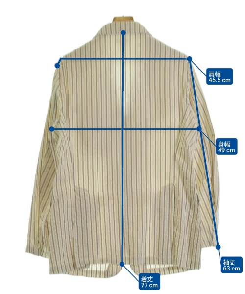 Engineered Garments（エンジニアドガーメンツ）ジャケット ベージュ サイズ:M メンズ/2200705814058
