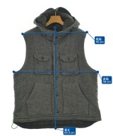 Engineered Garments（エンジニアドガーメンツ）ダウンジャケット/ダウンベスト グレー サイズ:L メンズ/2200706138108