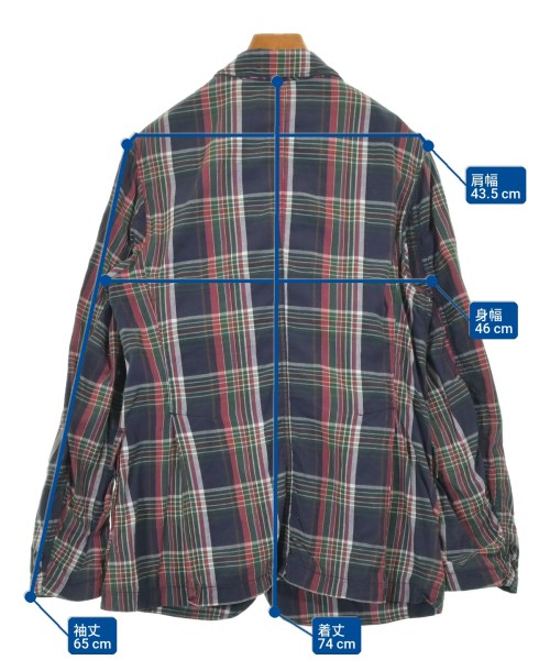 Engineered Garments（エンジニアドガーメンツ）カジュアルジャケット 紺 サイズ:M メンズ/2200706283228
