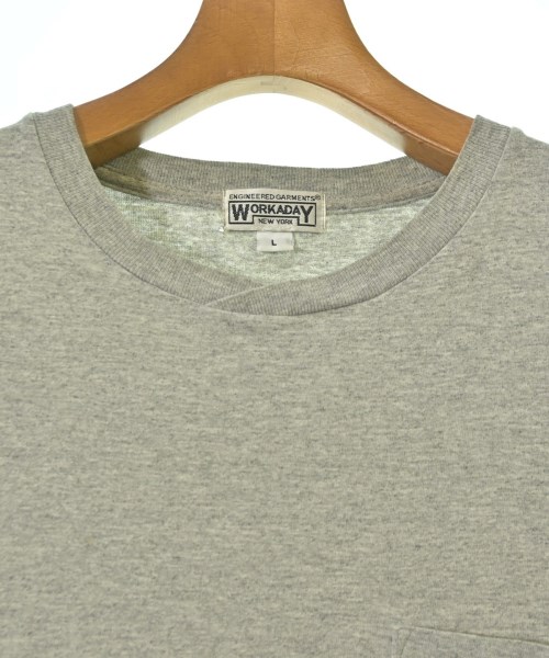 Engineered Garments WORKADAY（エンジニアードガーメンツワーカーデイ）Tシャツ・カットソー グレー サイズ:L メンズ/2200707731087