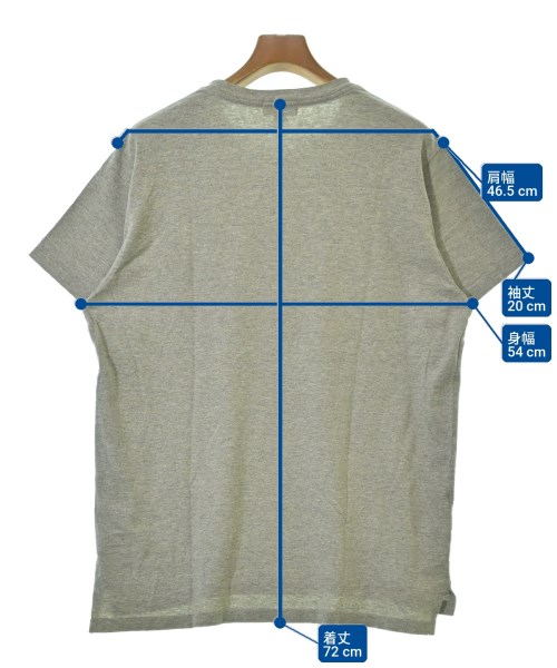 Engineered Garments WORKADAY（エンジニアードガーメンツワーカーデイ）Tシャツ・カットソー グレー サイズ:L メンズ/2200707731087