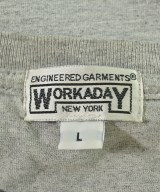 Engineered Garments WORKADAY（エンジニアードガーメンツワーカーデイ）Tシャツ・カットソー グレー サイズ:L メンズ/2200707731087