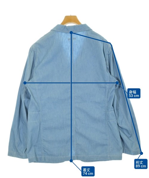 Engineered Garments（エンジニアドガーメンツ）カジュアルジャケット 青 サイズ:M メンズ/2200707483115