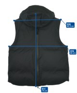 Engineered Garments（エンジニアドガーメンツ）ダウンジャケット/ダウンベスト 紺 サイズ:S メンズ/2200660491011