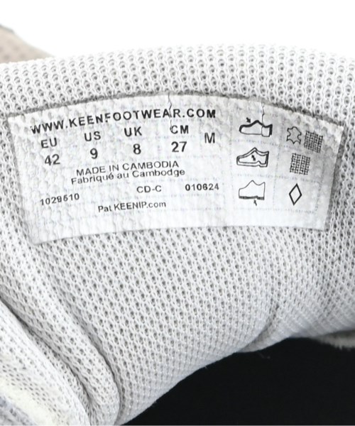 Engineered Garments（エンジニアドガーメンツ）スニーカー グレー サイズ:27cm メンズ/2200660491127