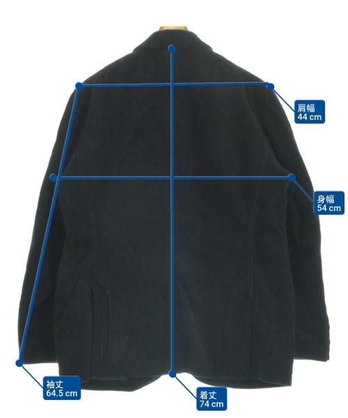 Engineered Garments（エンジニアドガーメンツ）カジュアルジャケット 黒 サイズ:M メンズ/2200663117017