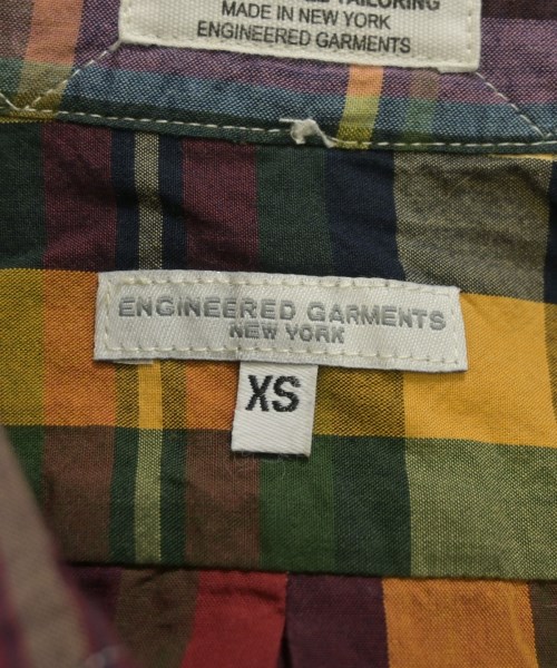 Engineered Garments（エンジニアドガーメンツ）カジュアルシャツ 茶 サイズ:XS メンズ/2200663553037