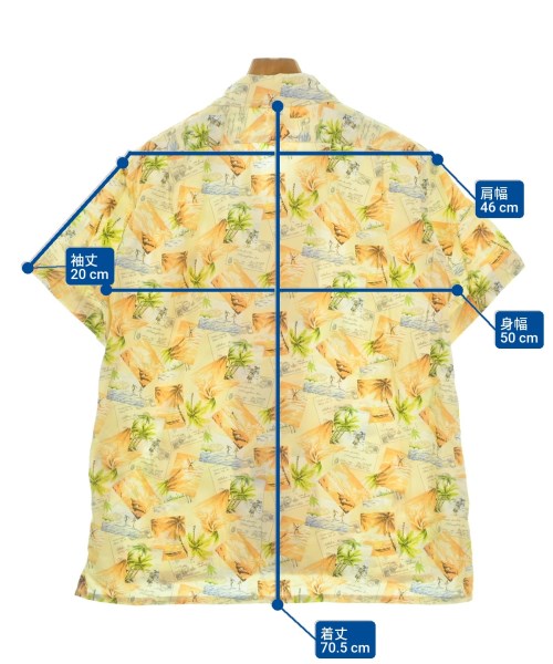 Engineered Garments（エンジニアドガーメンツ）カジュアルシャツ 黄 サイズ:S メンズ/2200663553051