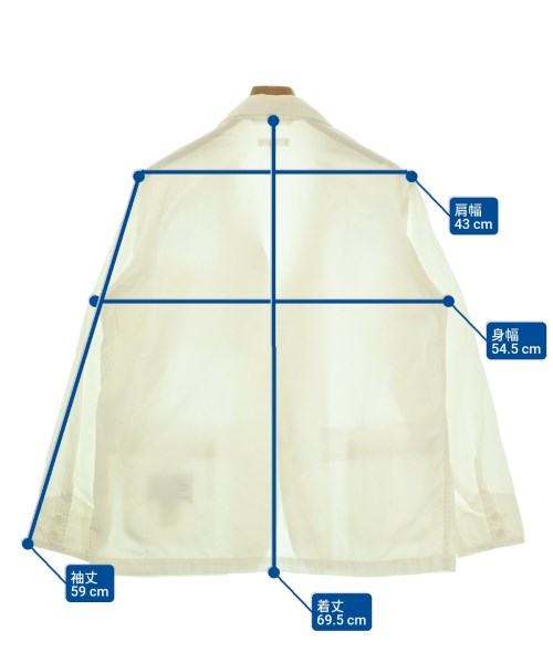 Engineered Garments（エンジニアドガーメンツ）テーラードジャケット 白 サイズ:S メンズ/2200664104023